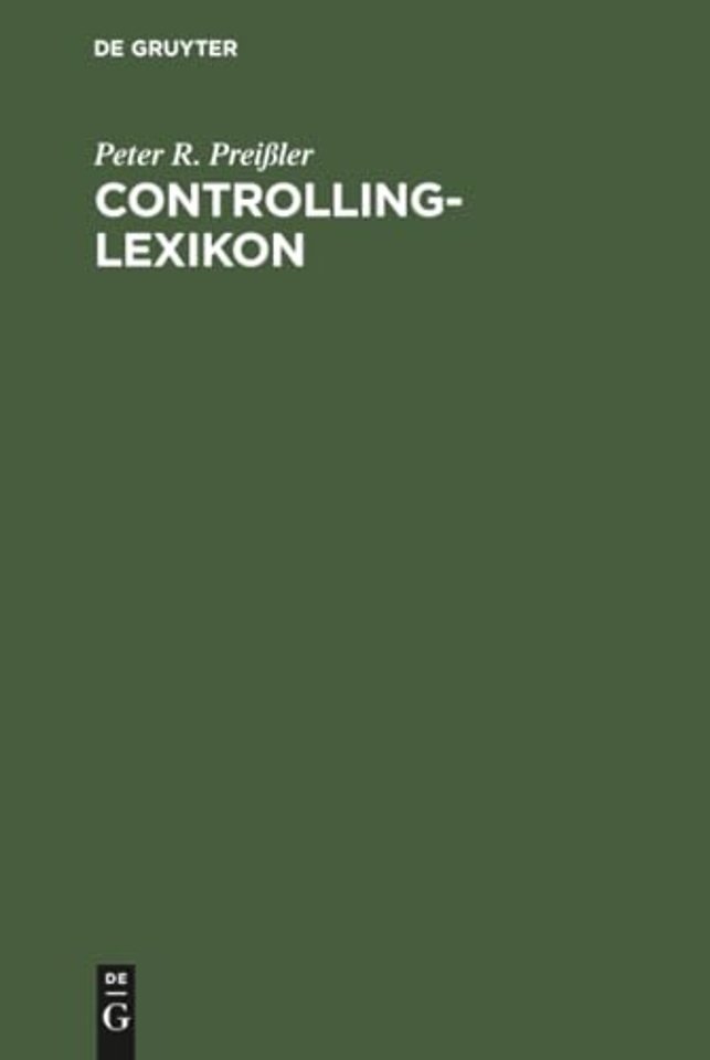 Controlling–Lexikon