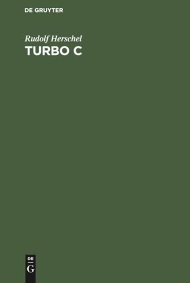 Turbo C – Version 2.0