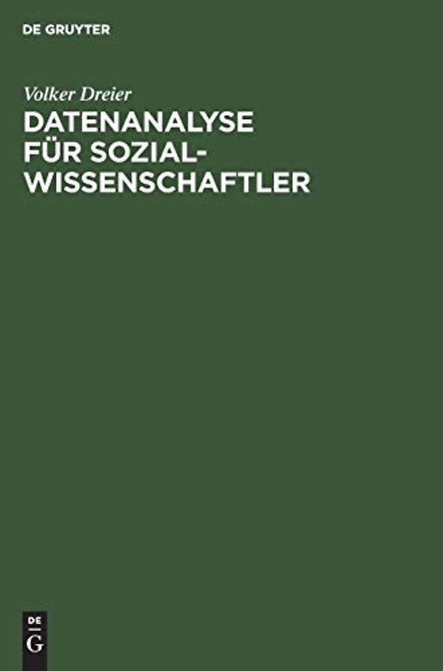 Datenanalyse für Sozialwissenschaftler