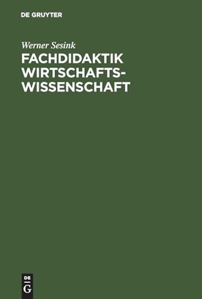 Fachdidaktik Wirtschaftswissenschaft – Studienbuch