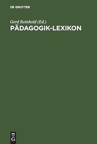 Pädagogik–Lexikon