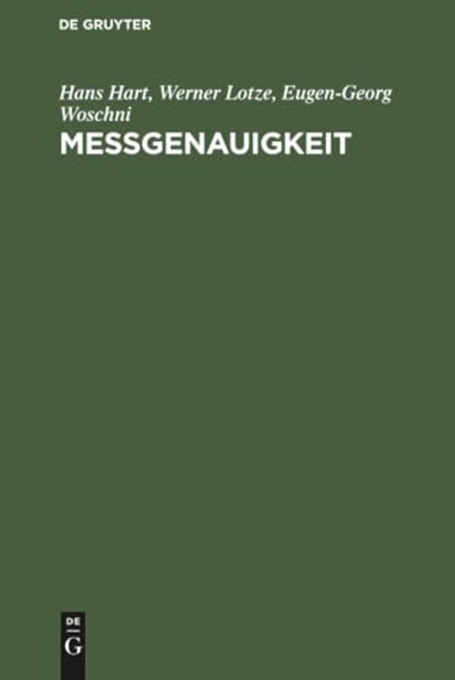 Meßgenauigkeit