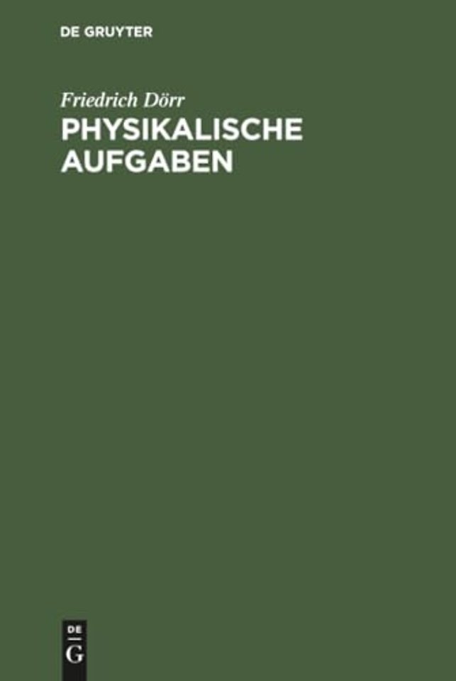 Physikalische Aufgaben