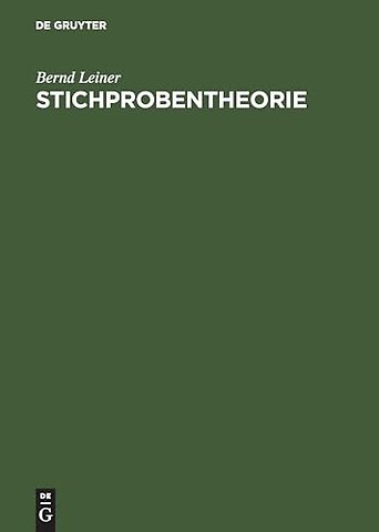 Stichprobentheorie – Grundlagen, Theorie und Technik