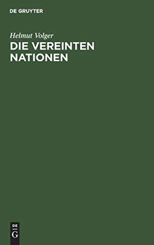 Die Vereinten Nationen