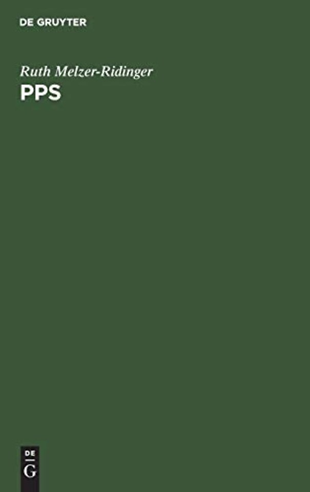 PPS – Systemgestützte Produktionsplanung: Konzeption und Anwendung