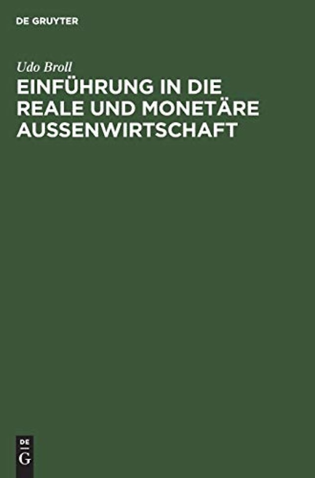 Einführung in die reale und monetäre Aussenwirtschaft