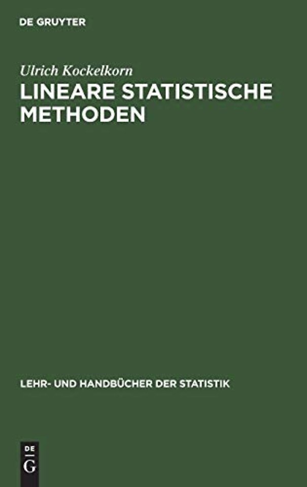Lineare statistische Methoden