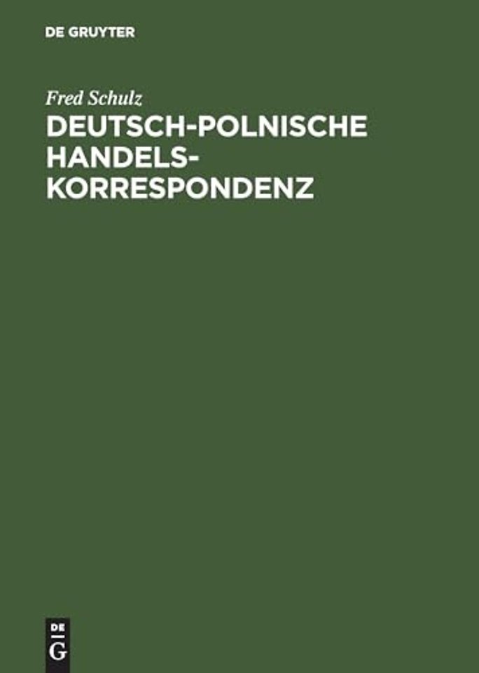 Deutsch–polnische Handelskorrespondenz