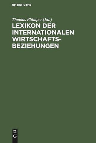 Lexikon der Internationalen Wirtschaftsbeziehungen