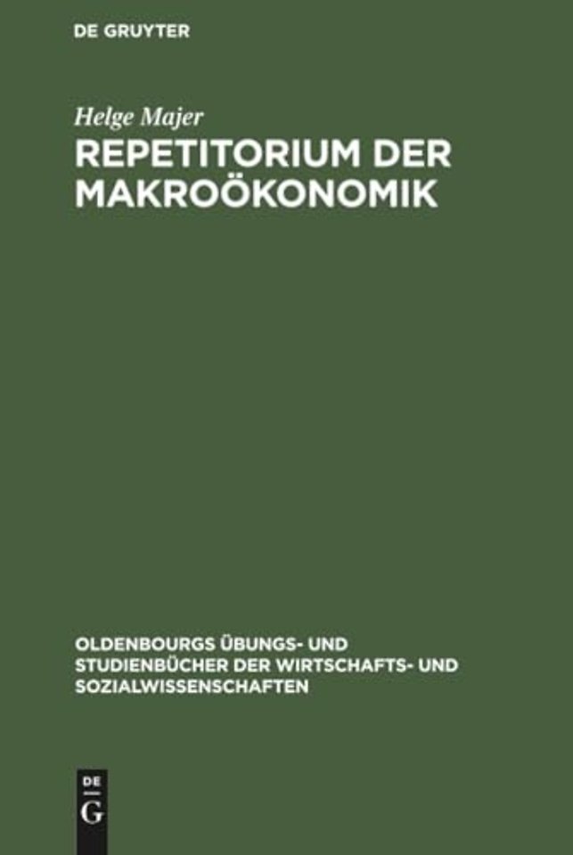 Repetitorium der Makroökonomik