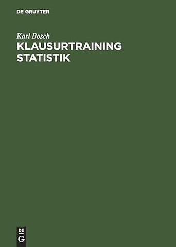 Klausurtraining Statistik