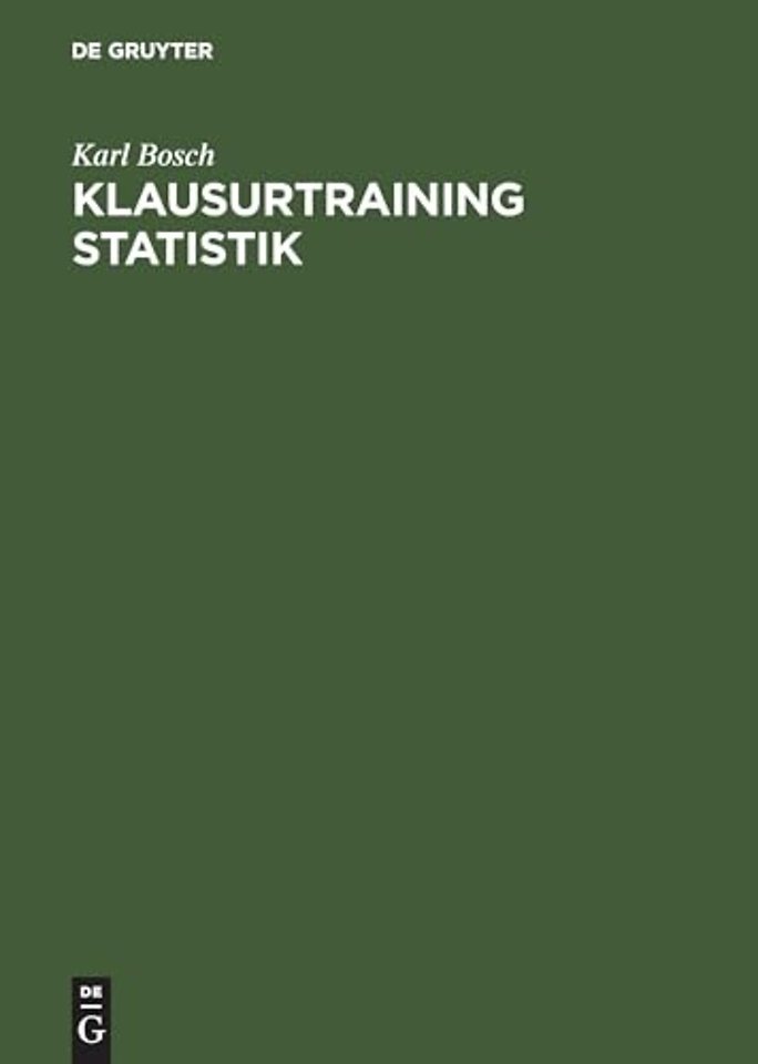 Klausurtraining Statistik