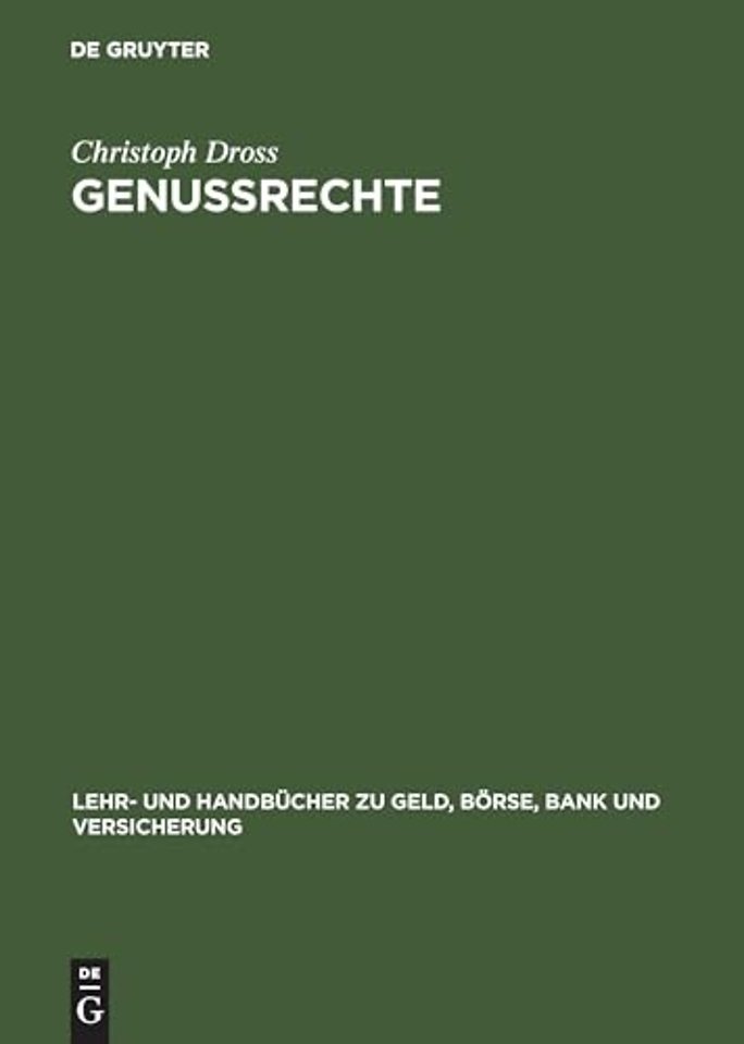 Genussrechte – Einsatzmöglichkeiten in mittelständischen Unternehmen