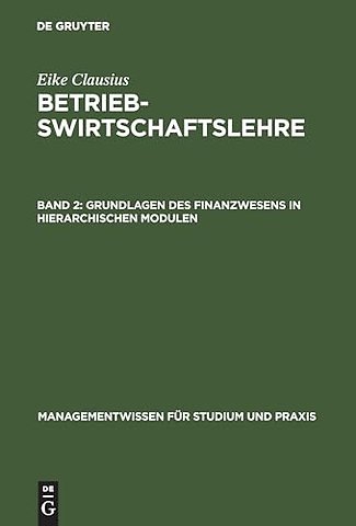 Grundlagen des Finanzwesens in hierarchischen Modulen
