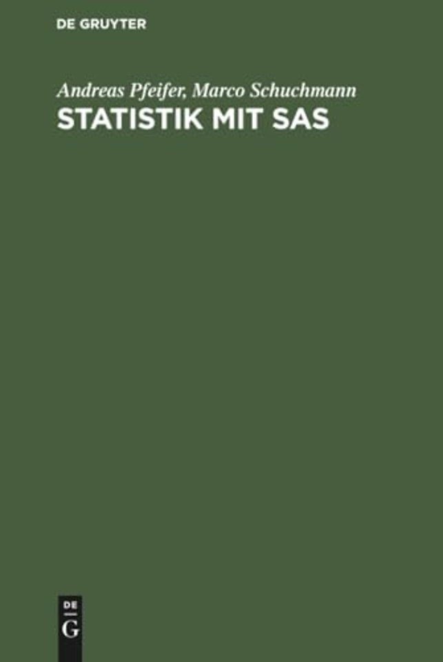 Statistik mit SAS