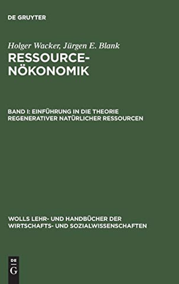 Einführung in die Theorie regenerativer natürlicher Ressourcen