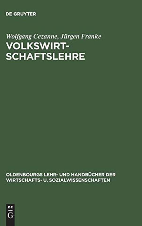 Volkswirtschaftslehre – Einführung