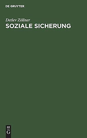Soziale Sicherung – Systematische Einführung