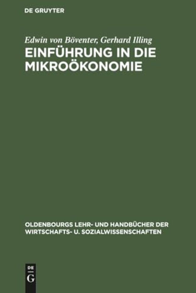 Einführung in die Mikroökonomie