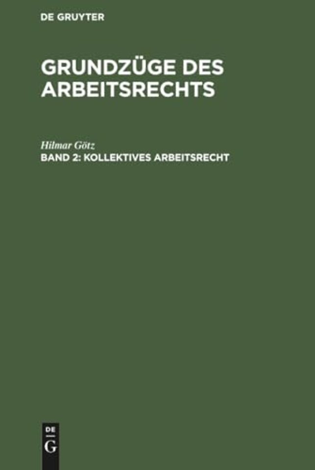 Kollektives Arbeitsrecht