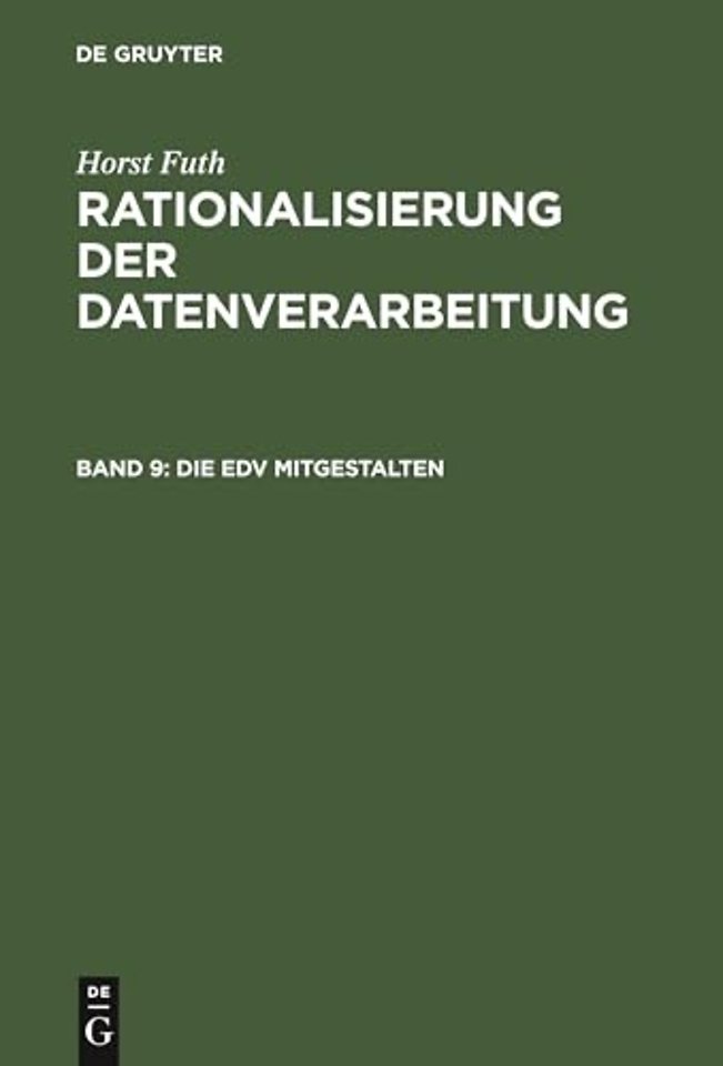 Die EDV mitgestalten – EDV für Mitarbeiter von Fachabteilungen