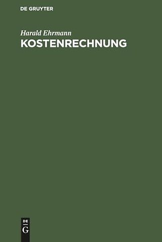 Kostenrechnung