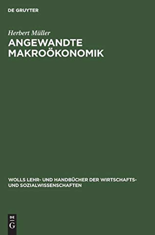 Angewandte Makroökonomik
