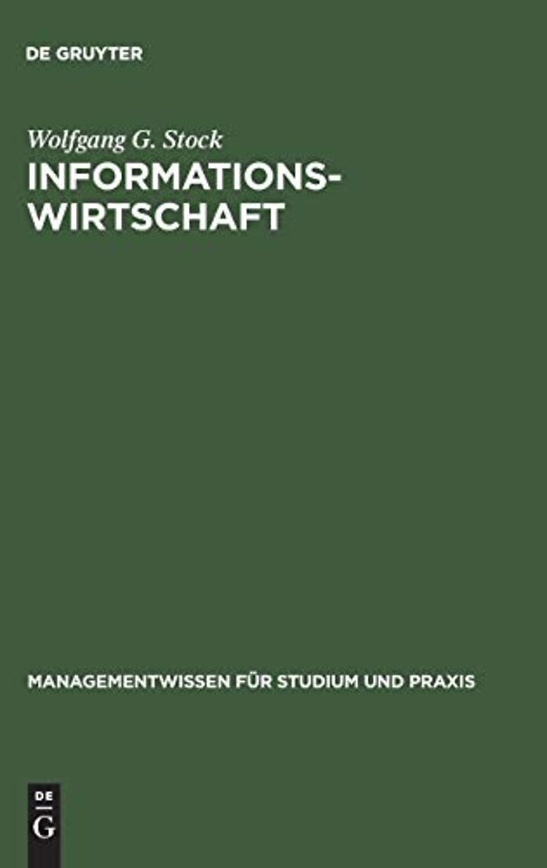 Informationswirtschaft – Management externen Wissens