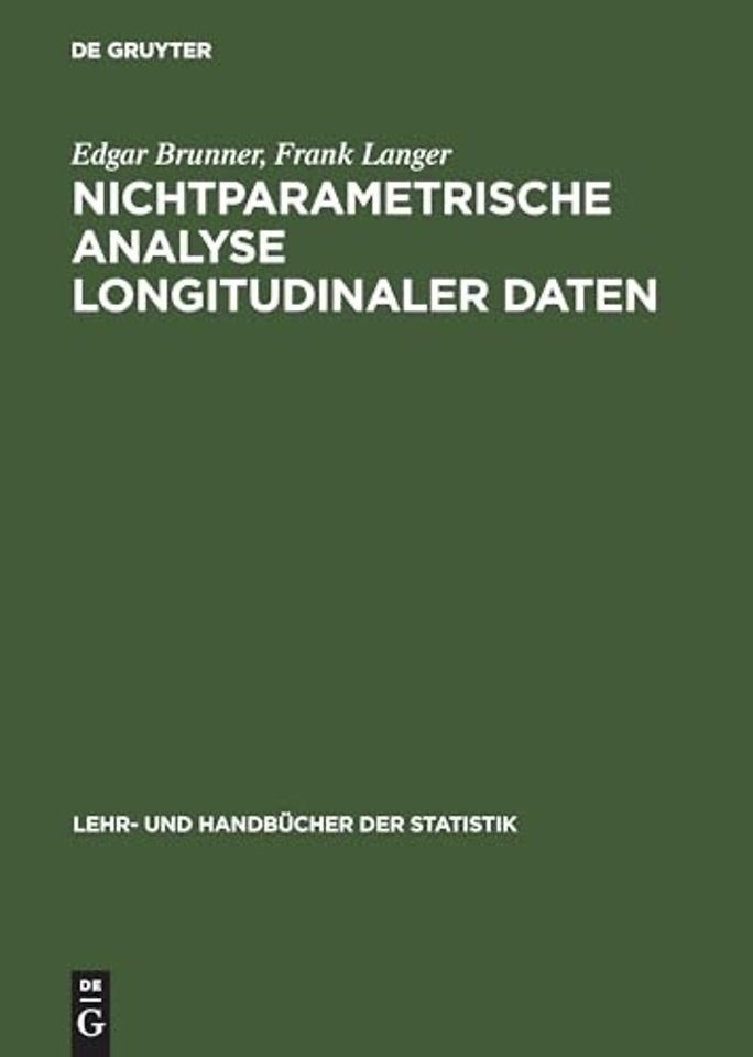 Nichtparametrische Analyse Longitudinaler Daten