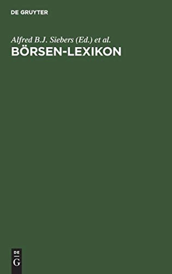 Börsen–Lexikon