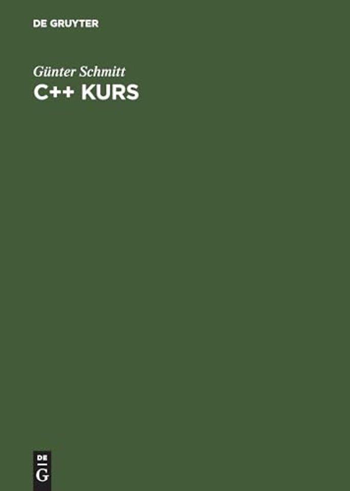 C++ Kurs – Technisch orientiert