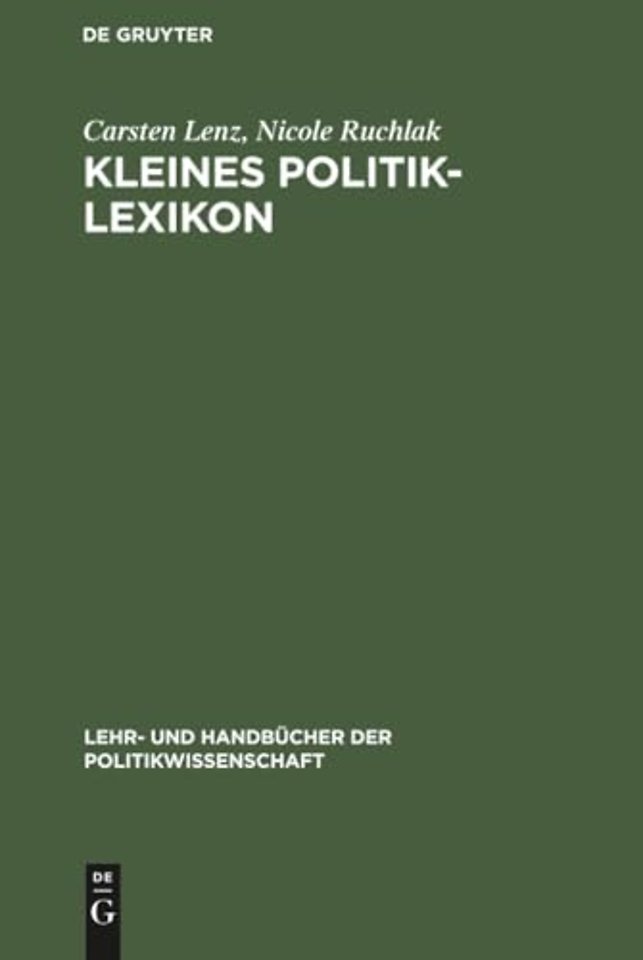 Kleines Politik–Lexikon