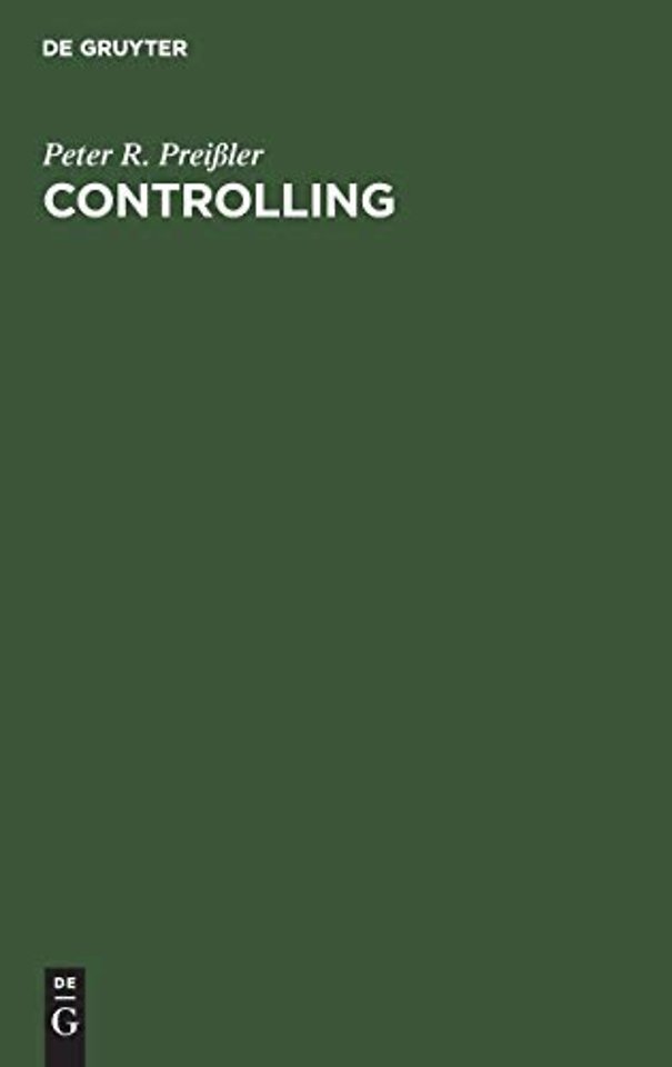 Controlling – Lehrbuch und Intensivkurs