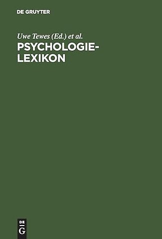 Psychologie–Lexikon