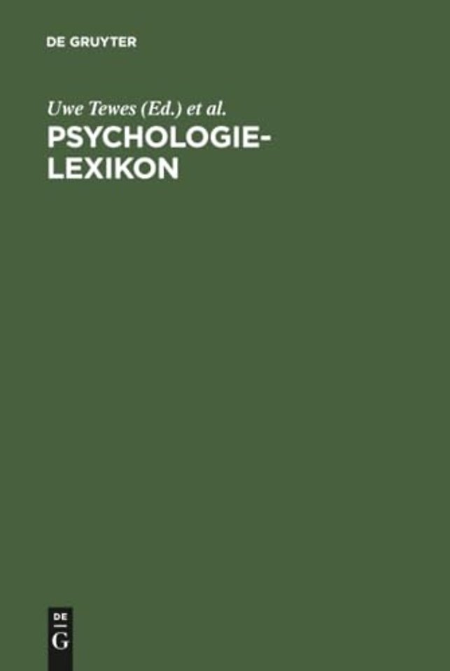 Psychologie–Lexikon