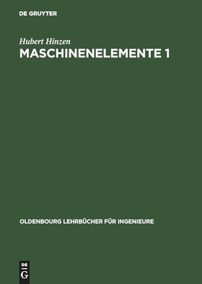 Maschinenelemente 1