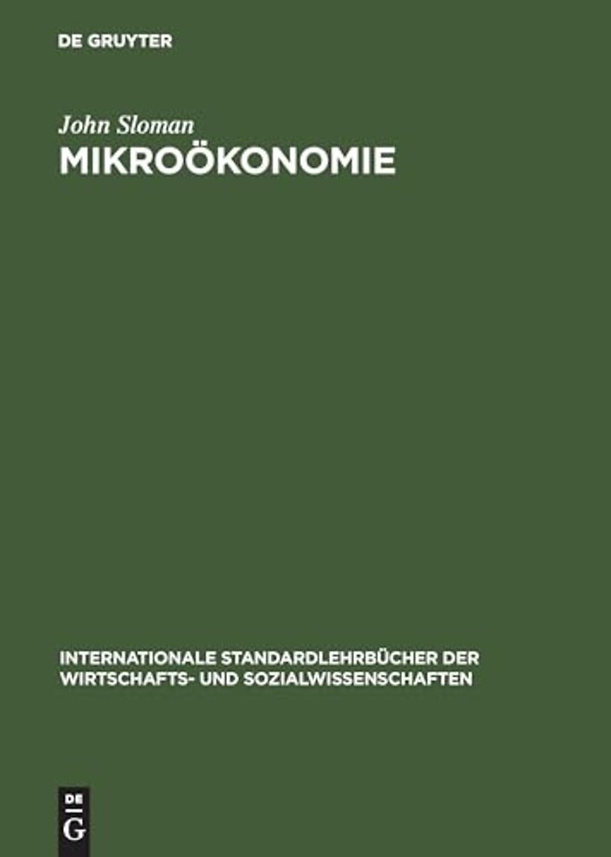 Mikrookonomie