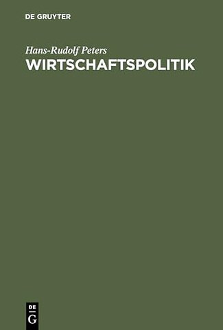 Wirtschaftspolitik