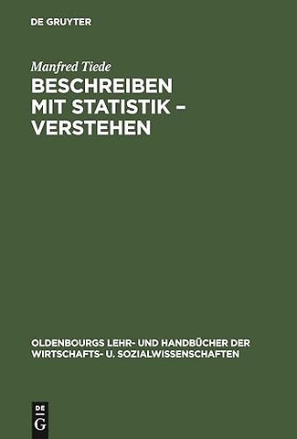 Beschreiben mit Statistik – Verstehen
