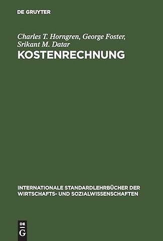 Kostenrechnung – Entscheidungsorientierte Perspektive
