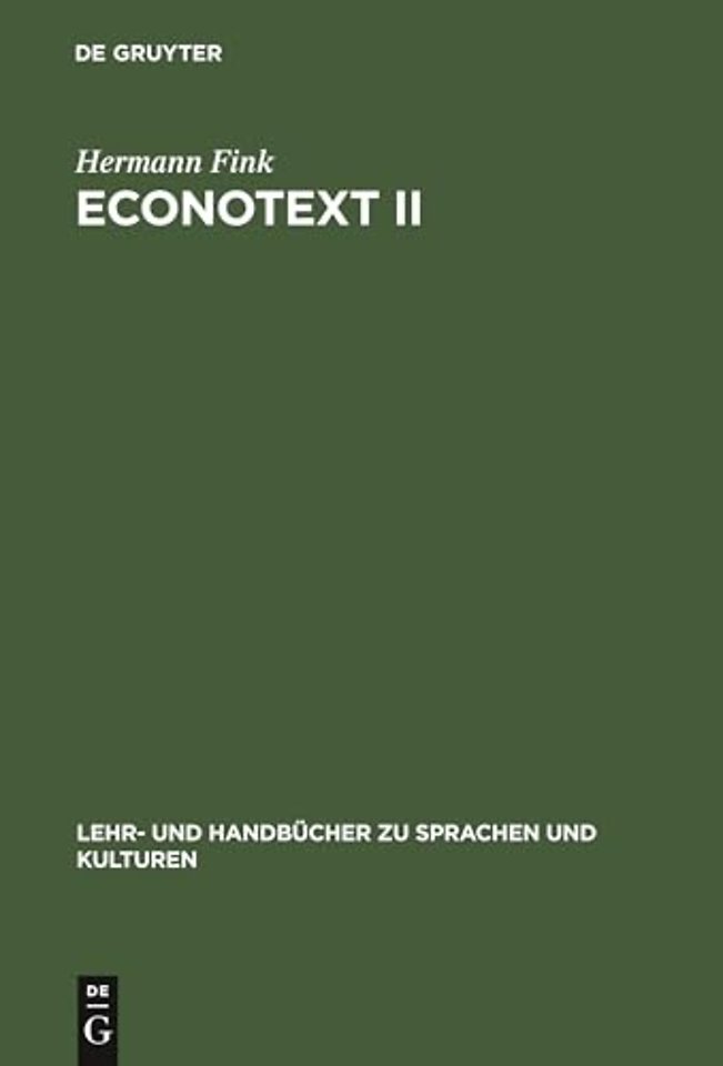 Econotext II – A Collection of Indroductory Economic Texts