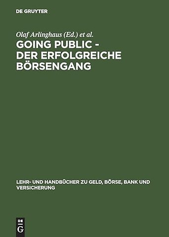 Going Public – Der erfolgreiche Börsengang