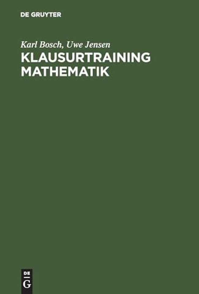 Klausurtraining Mathematik
