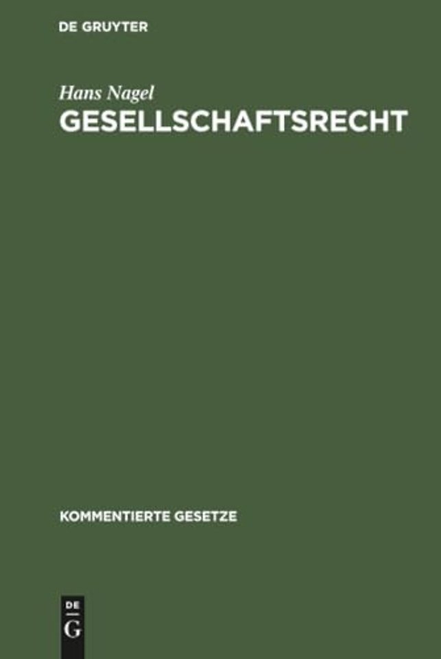 Gesellschaftsrecht