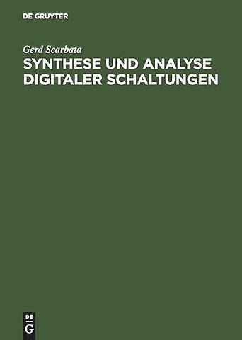 Synthese und Analyse digitaler Schaltungen