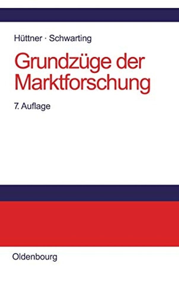 Grundzüge der Marktforschung