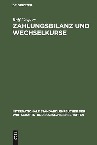 Zahlungsbilanz und Wechselkurse