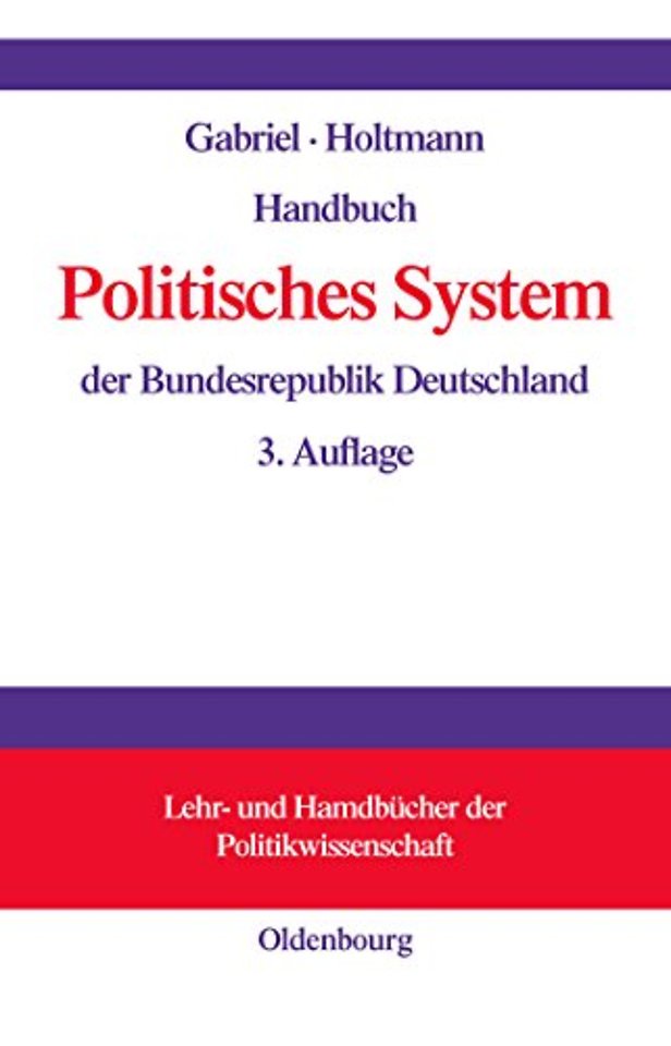 Handbuch Politisches System der Bundesrepublik Deutschland
