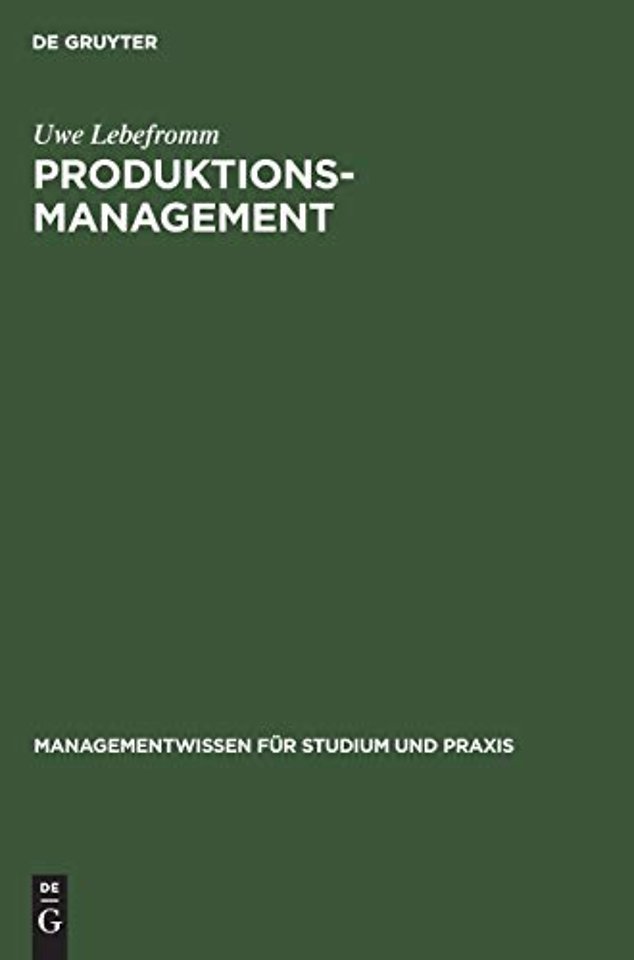 Produktionsmanagement